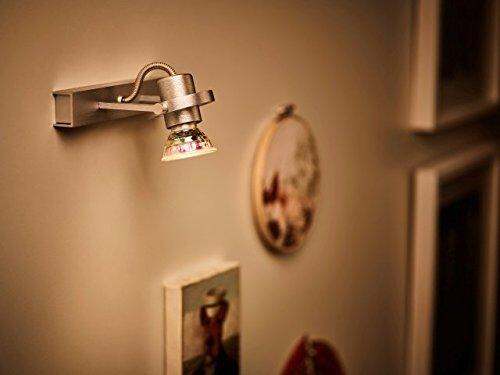 Philips 465054 LED GU10 Dimmable 35-Degree Spot Light Bulb: 400-Lumen, 3000-Kelvin, 6-Watt (50-Watt Equivalent), 3-Pack