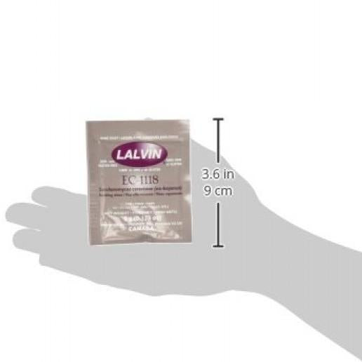Lalvin EC-1118 Yeast by Lallemand Inc (Pack of 10)