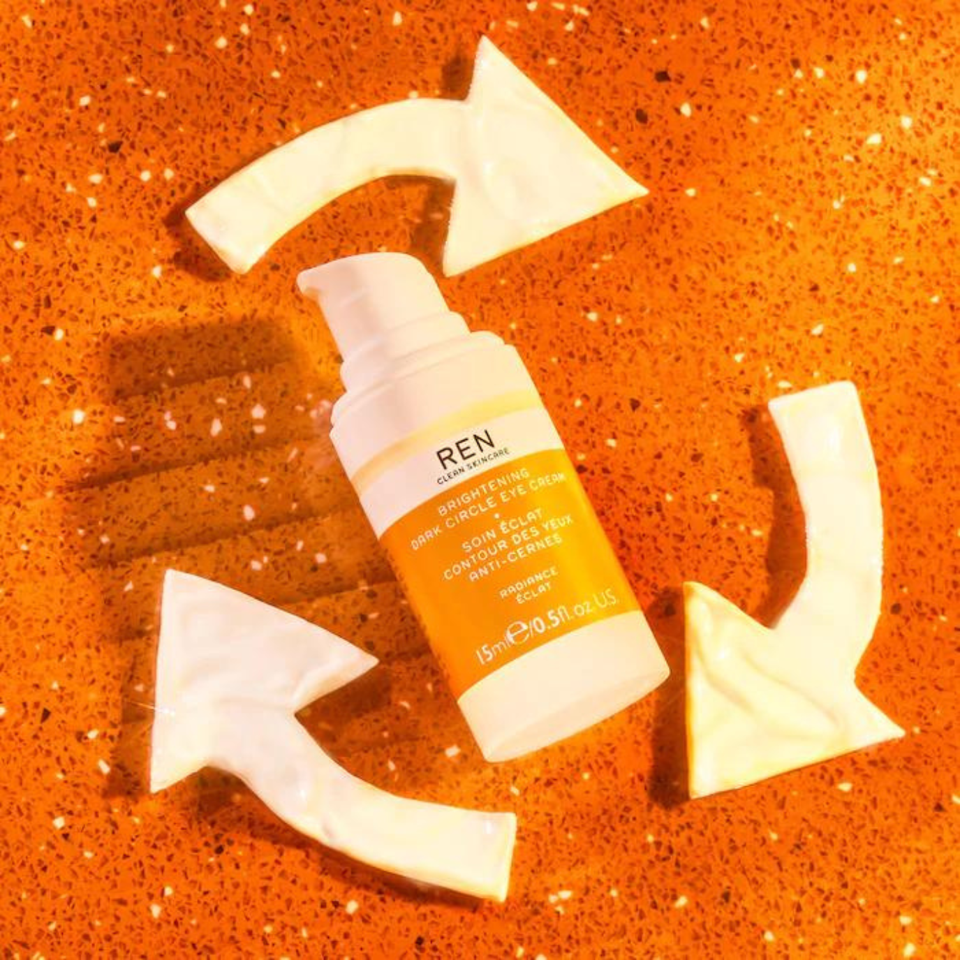 Ren Clean Skincare Brightening Dark Circle Eye Cream 15 mL,