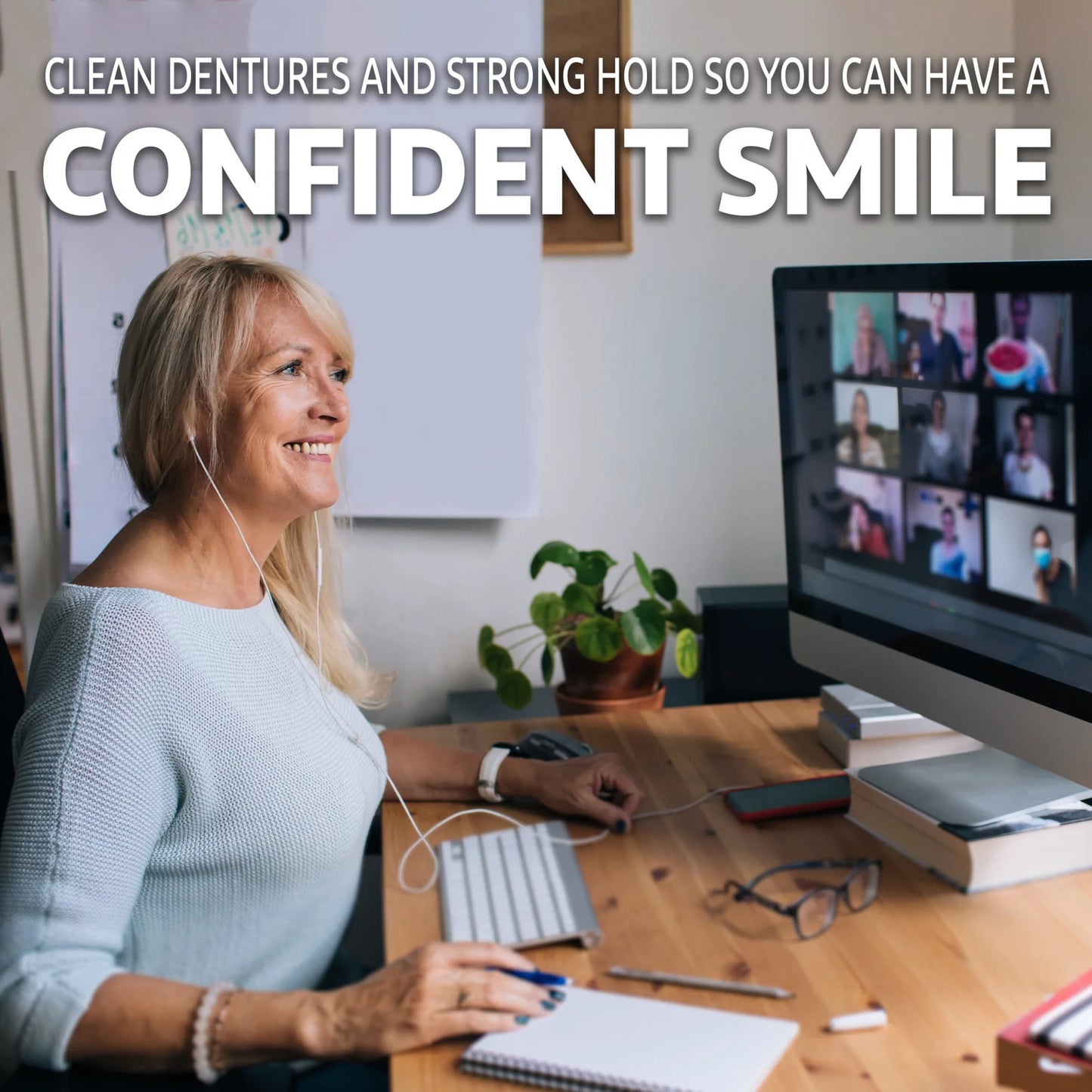 Polident Antibacterial Smokers Daily Denture Cleanser 6 Tablets