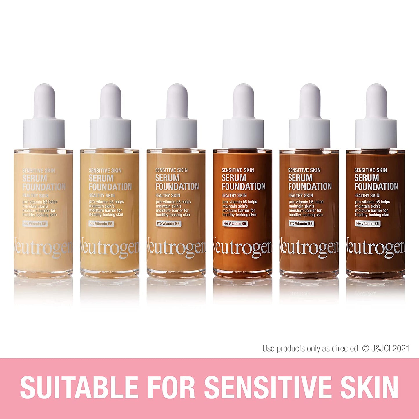Neutrogena Sensitive Skin Serum Foundation With Pro-Vitamin B5 01 - 28g / 1.0 oz