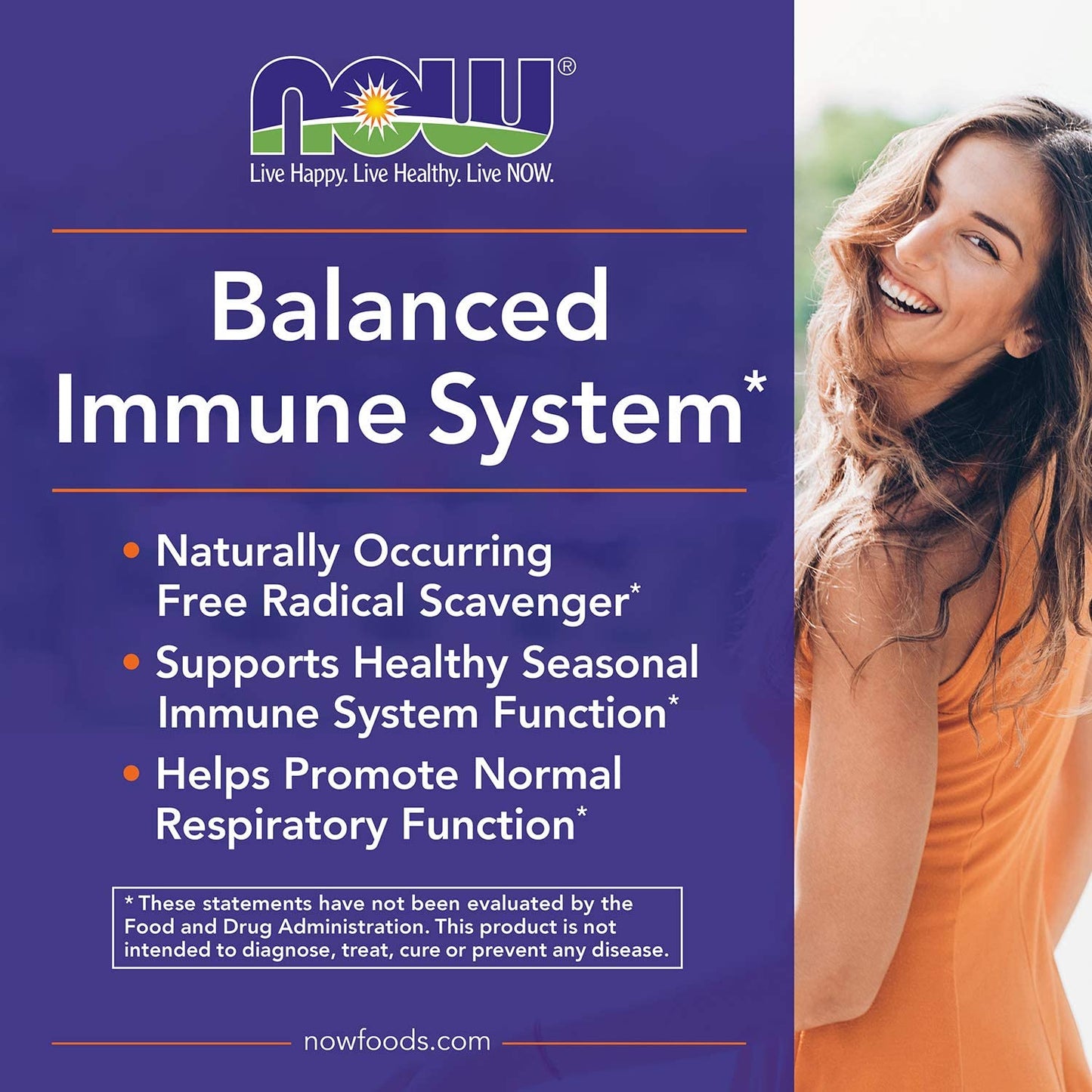 NOW Quercetin with Bromelain, Balanced Immune System, 120 Veg Capsules