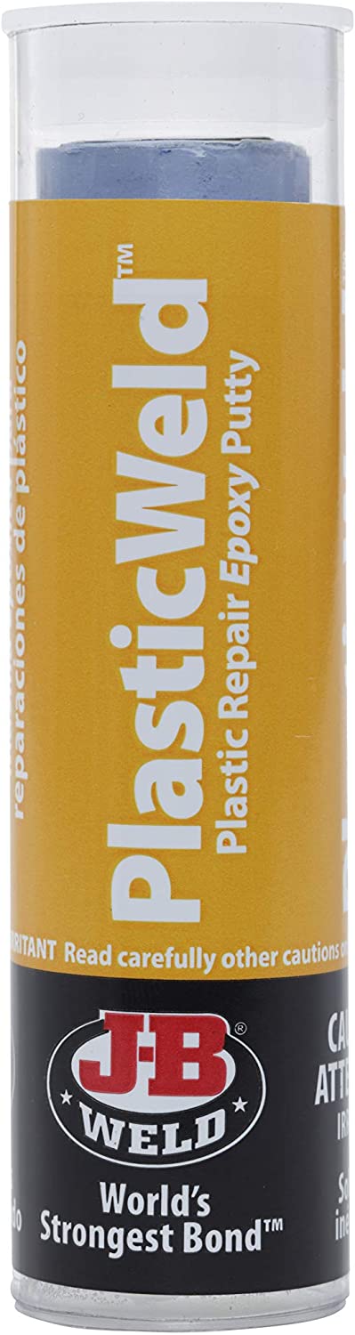 JB Weld PlasticWeld Plastic Repair Epoxy Putty, 2 oz. / 57g (8237)