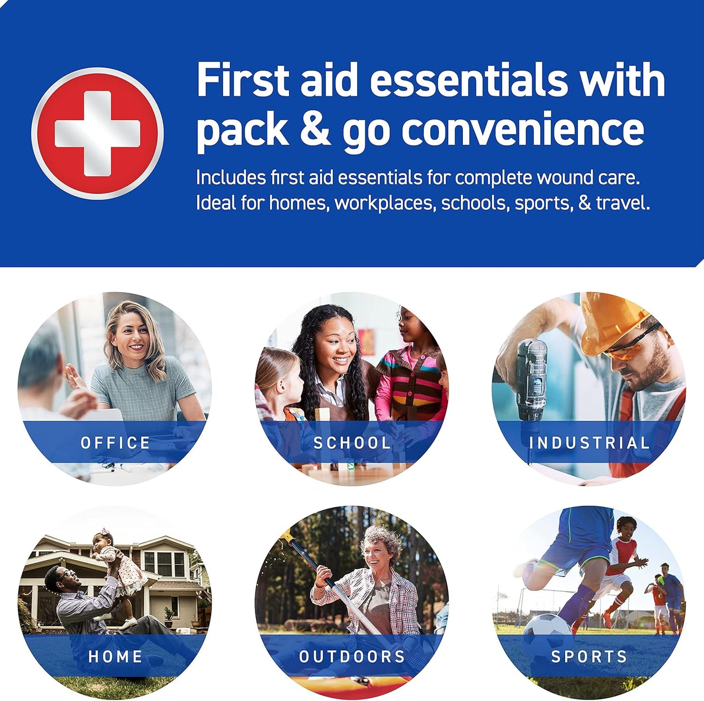 Care Science First Aid Kit 110 Pieces