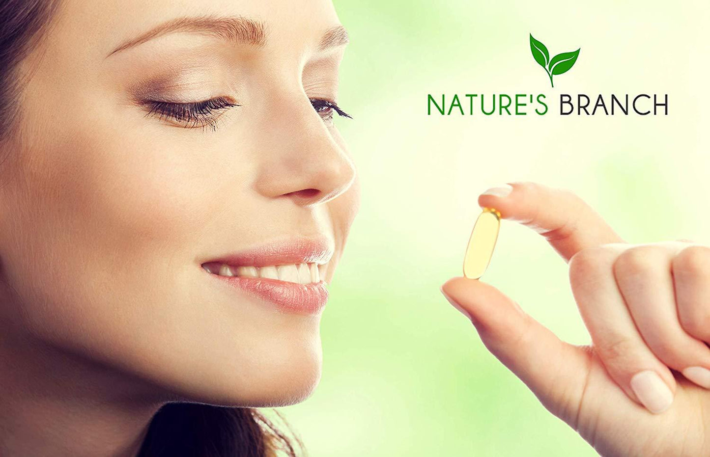 Nature's Branch Omega 3, Fish Oil, Triple Strength, Health Supplement, Lemon Flavor, 120 Softgels