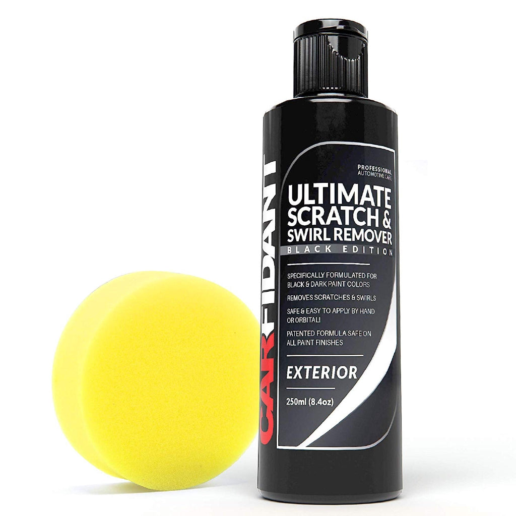 Carfidant Black Car Ultimate Scratch and Swirl Remover for Black and Dark Paints (250 mL)