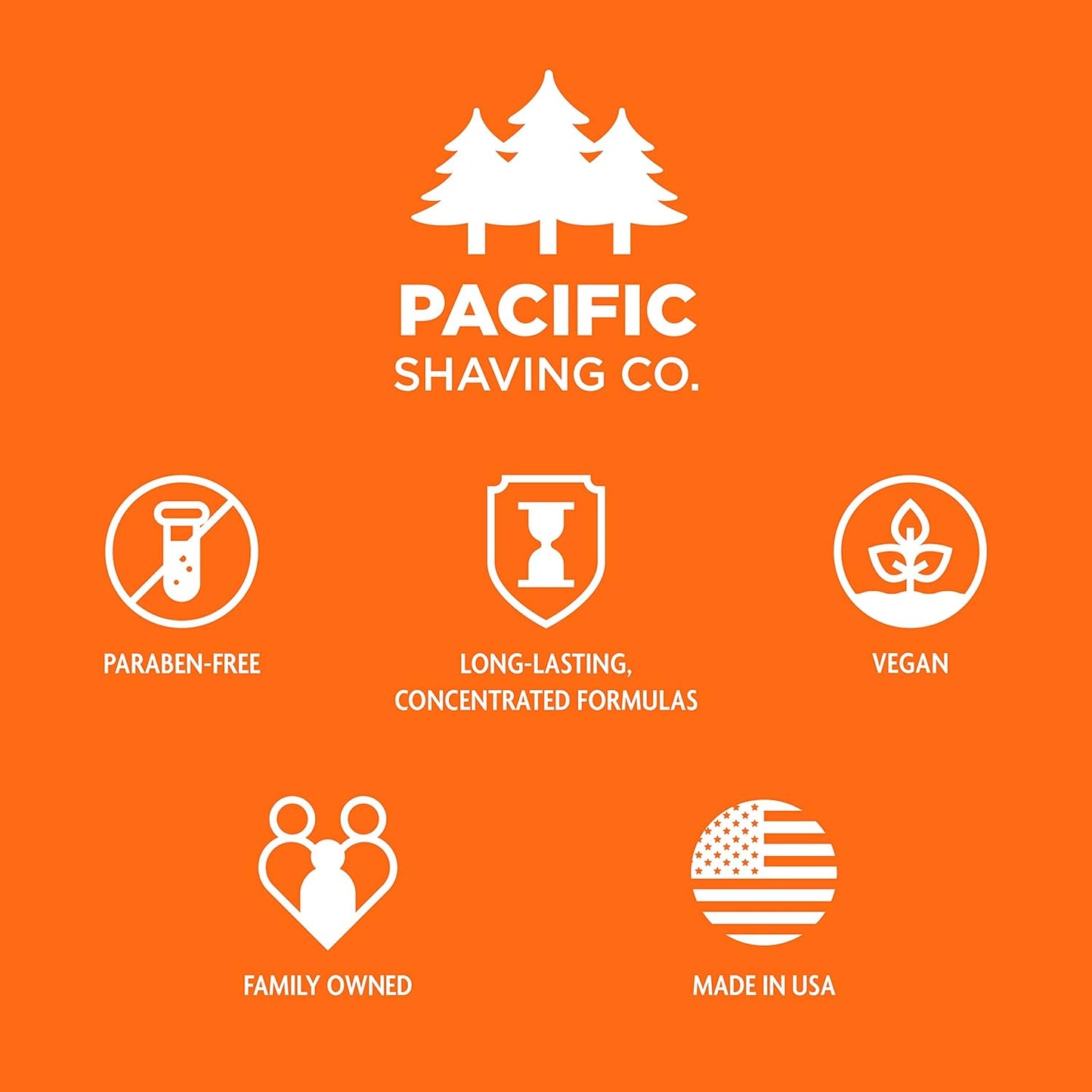 Pacific Shaving Co. Natural Shaving Cream 3.4 fl oz / 100ml