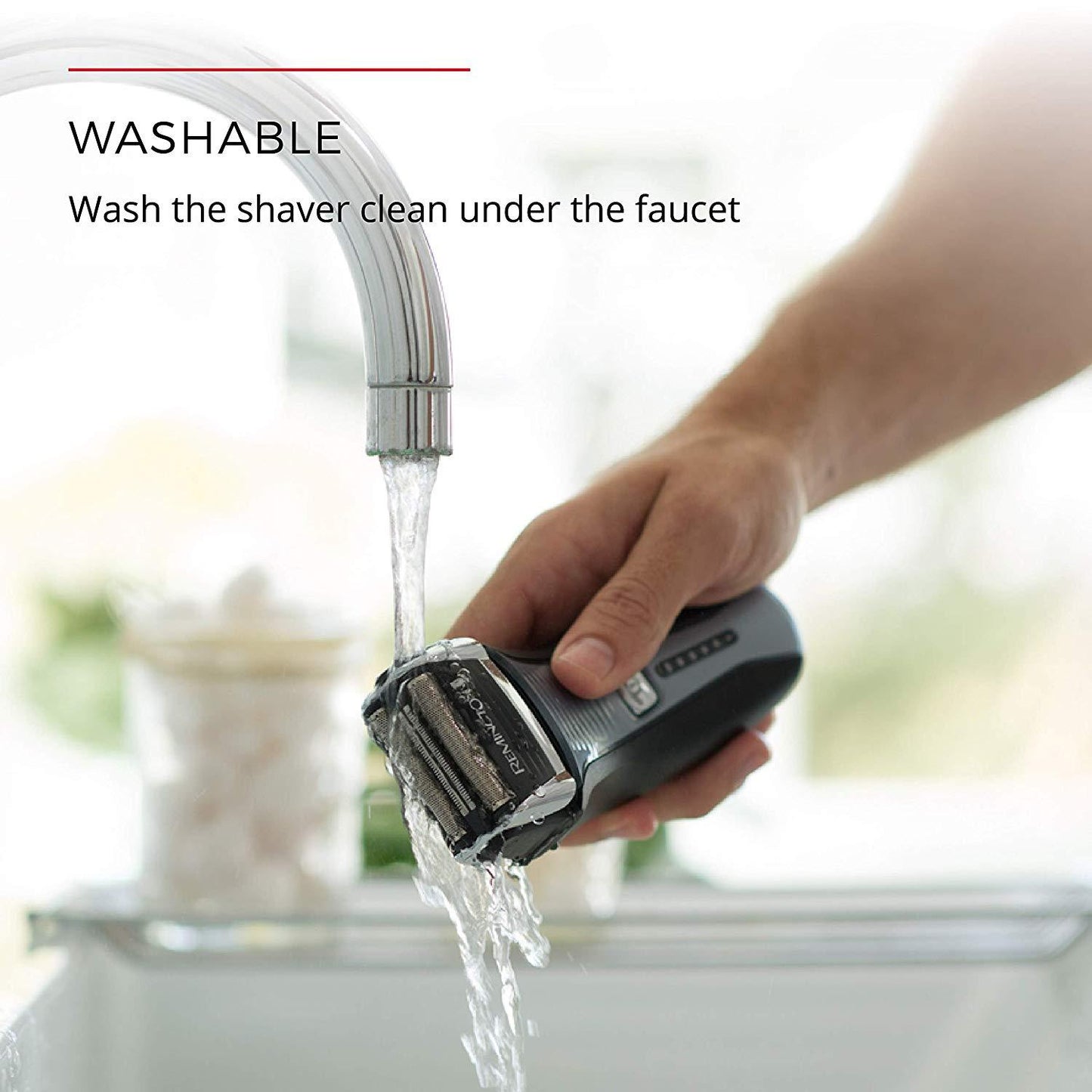 Remington F5-5800 Foil Shaver, Men's Electric Razor, Electric Shaver (Black)