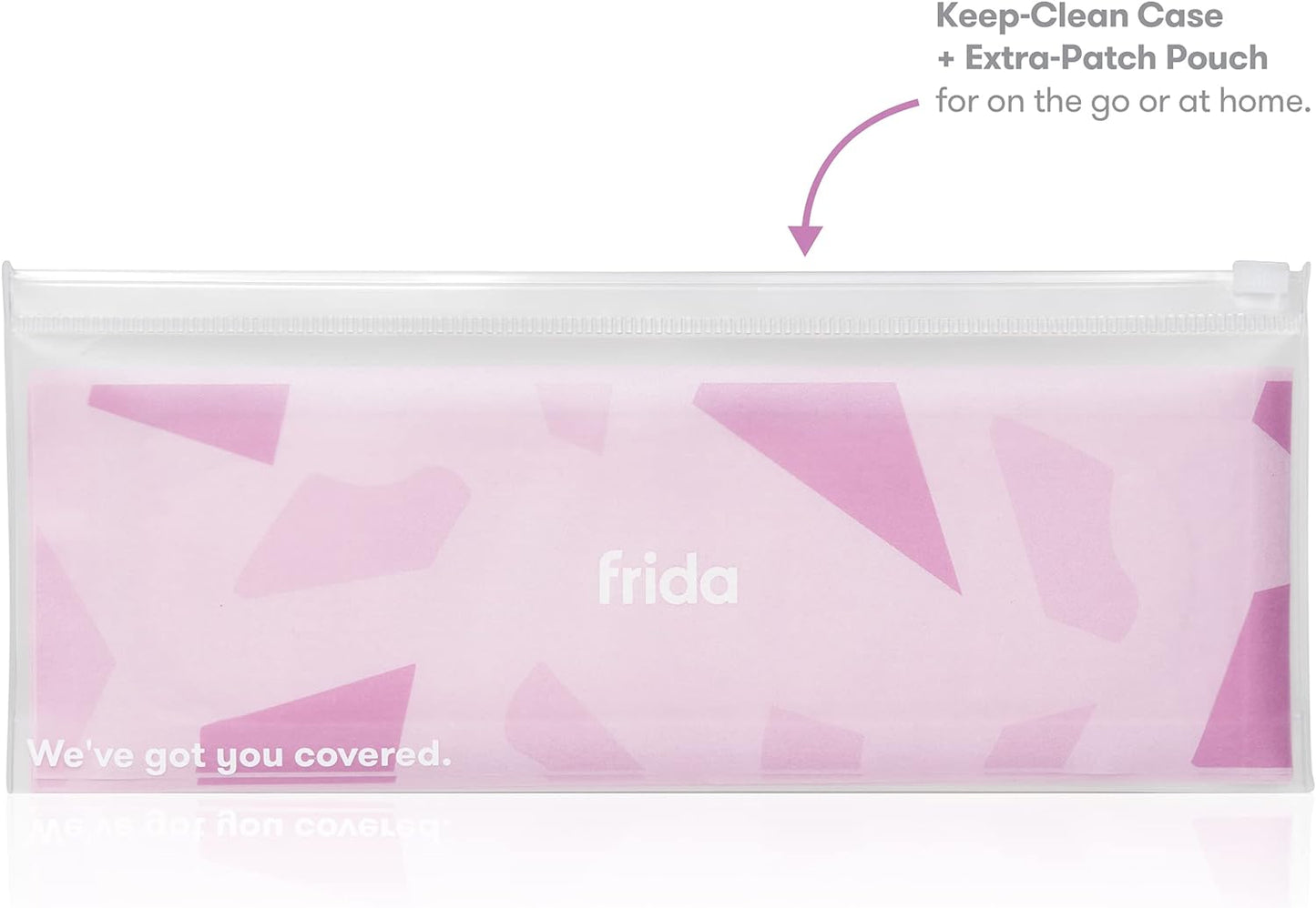 Frida Mom C-Section Silicone Scar Patches 6 Reusable Patches 1 Keep Clean Case