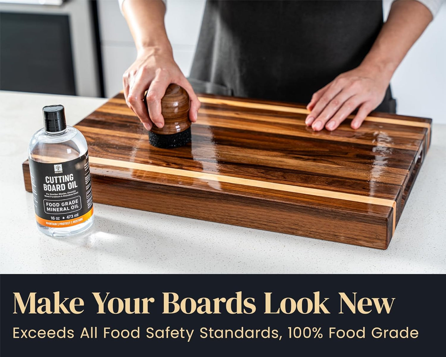 Food Grade Mineral Oil Cutting Board Oil 16oz / 473ml