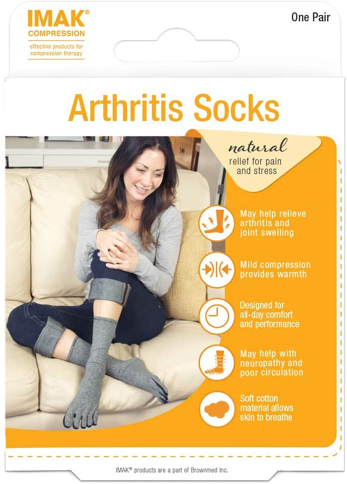 IMAK Compression Arthritis Socks, Large (A20192)