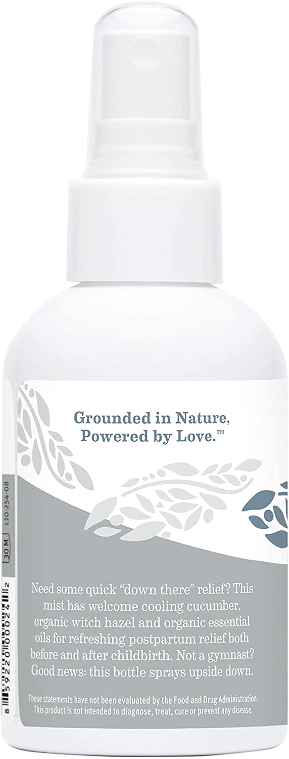 Herbal Perineal Spray by Earth Mama  Safe for Pregnancy and Postpartum, 4-Fluid Ounce