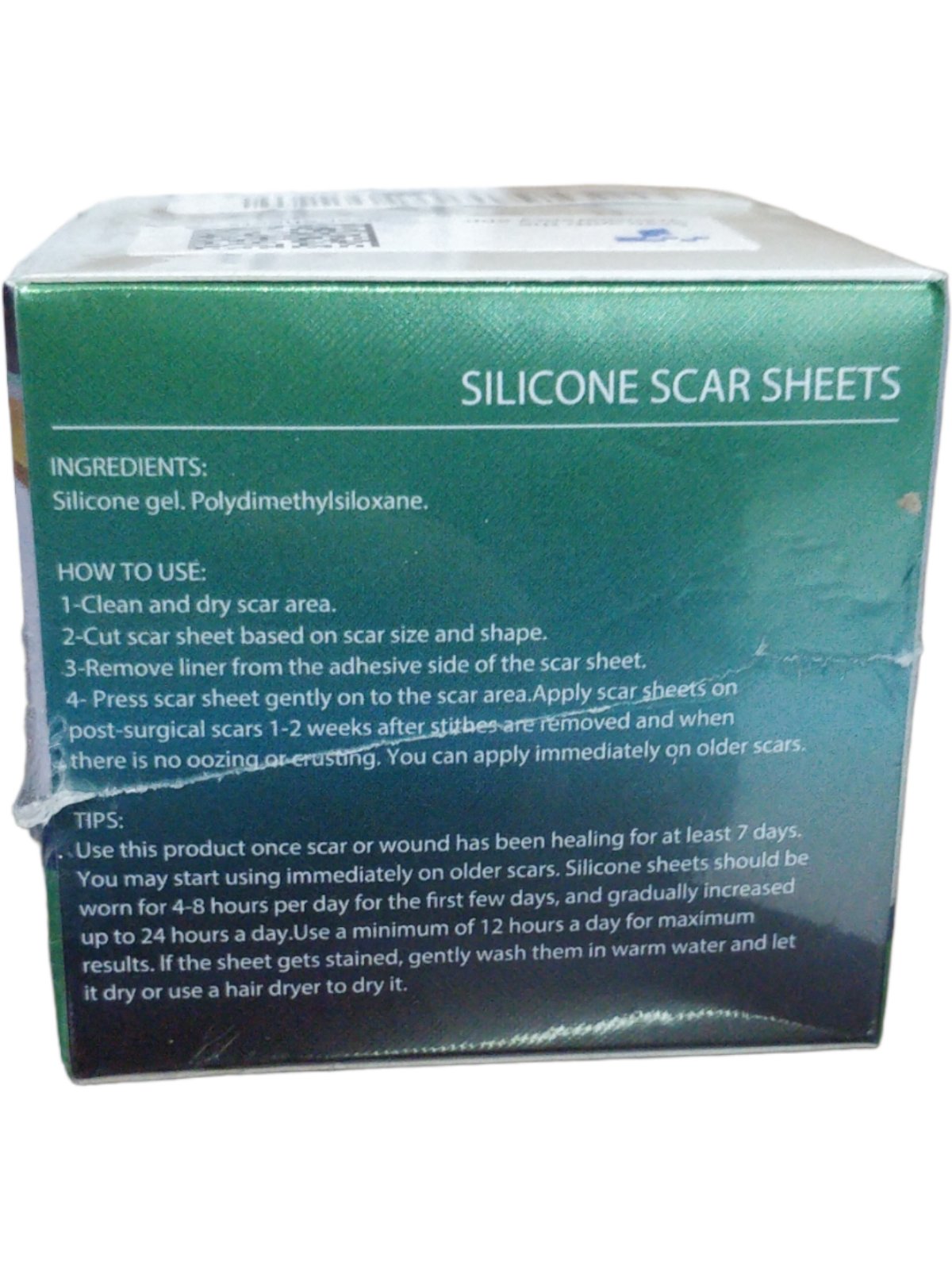 BoySea Silicone Scar Sheets Roll Size 1.6" x 150" / 4cmX3.8cm