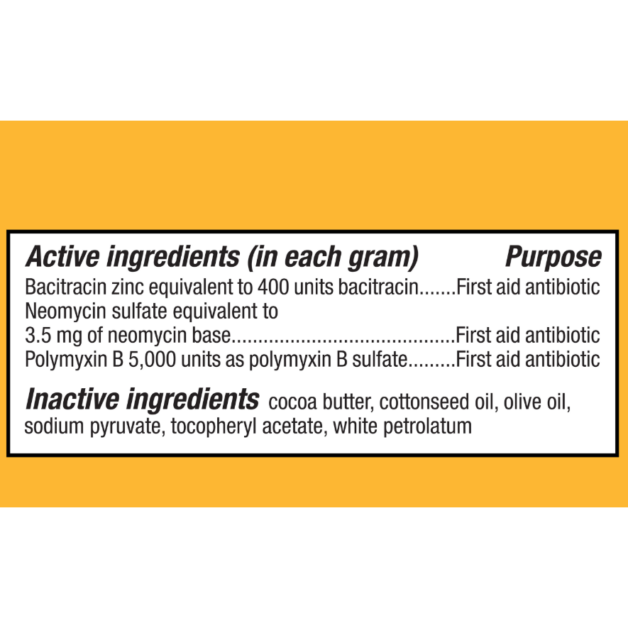 Equate Triple Antibiotic First Aid Ointment, 1 oz
