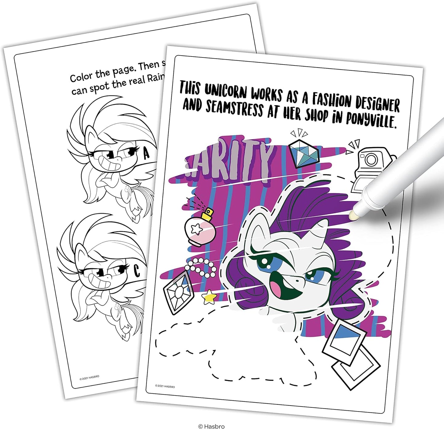 Bendon Imagine Ink My Little Pony Game Book and 1 Imagine Ink for Ages 3+ 1 Count