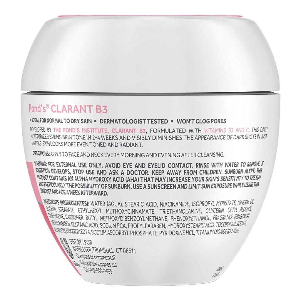 Pond's Correcting Cream, Clarant B3 Dark Spot Normal to Dry Skin 7 oz (Packaging may Vary)