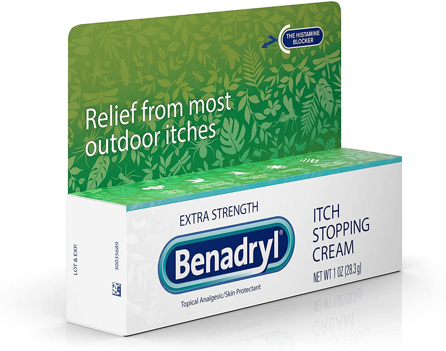 Benadryl Extra Strength Itch Stopping Cream, 1 oz. / 28.3g