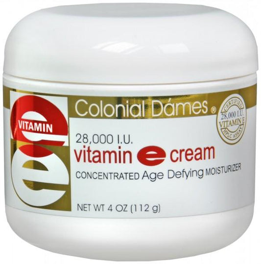 Colonial Dames Vitamin E Cream 28, 000 IU 4 oz (112 g)