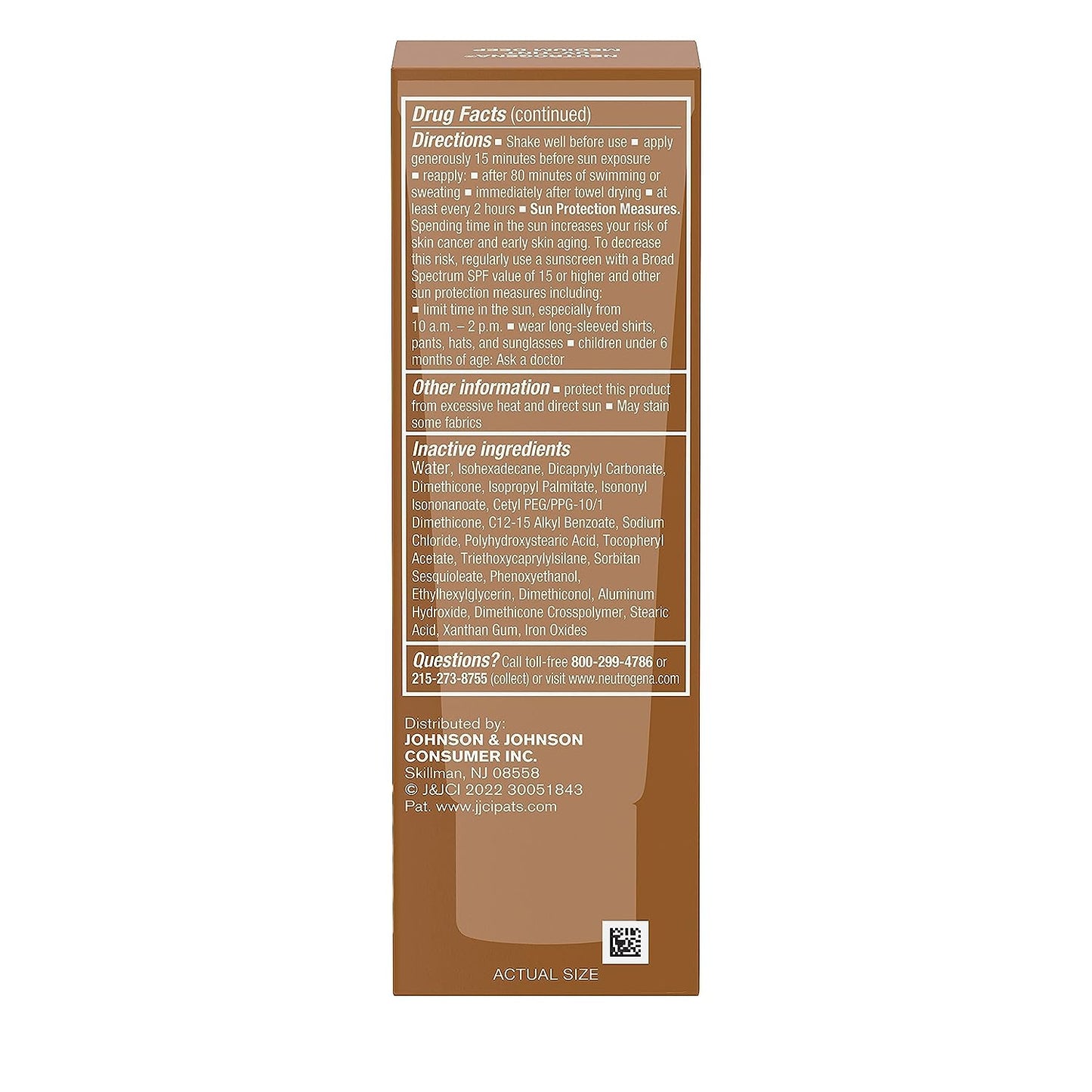 Neutrogena PureScreen Mineral UV Tint Face Liquid with Vitamin E SPF 30 Tinted Sunscreen 1.1 fl oz