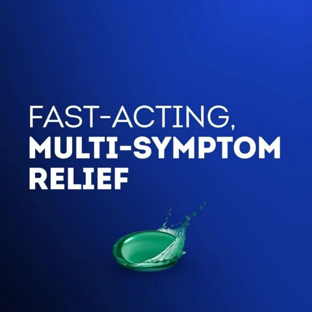 Vicks Nyquil Max Strength Severe Cold And Flu Nighttime Relief 24 Liquicaps