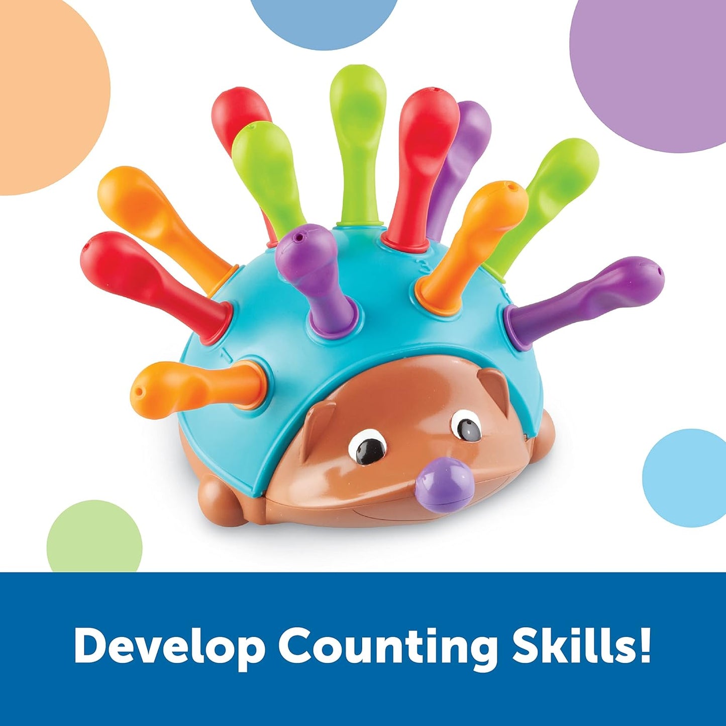 Learning Resources Spike The Fine Motor Hedgehog 18+ Months (14 Pieces)