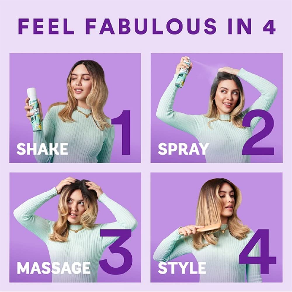 Batiste Dry Shampoo 200ml (Floral & Flirty Blush)