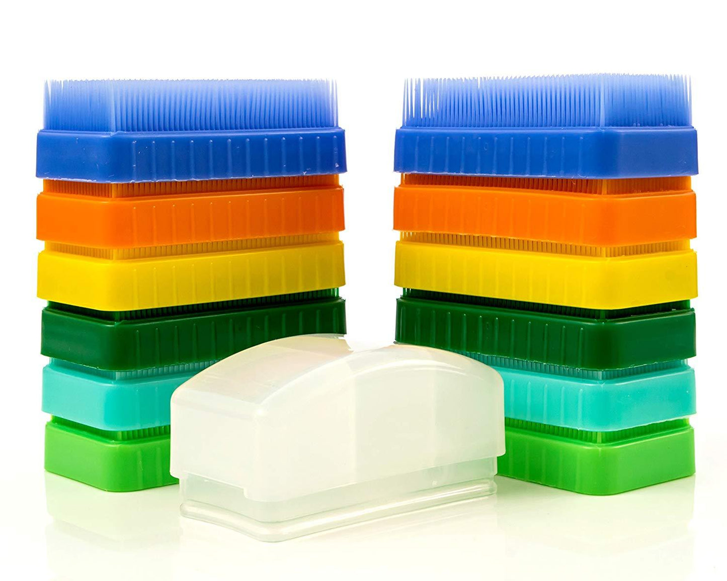 Sensory Brushes Colorful 12 Pack + Handle