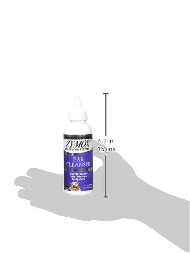 Pet King Brands Zymox Ear Cleanser With Bio-Active Enzymes (4 fl.oz / 118 ml) Packaging may Vary