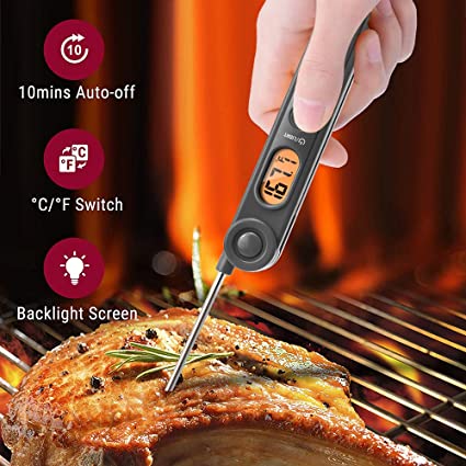 ThermoPro Ultra Fast Digital Food Thermometer TP03B Backlight and Magnetic Back COLOR MAY VARY