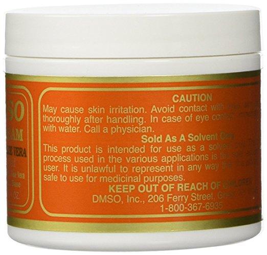 Dmso Cream 99.9%, Rose Scented 4 Oz
