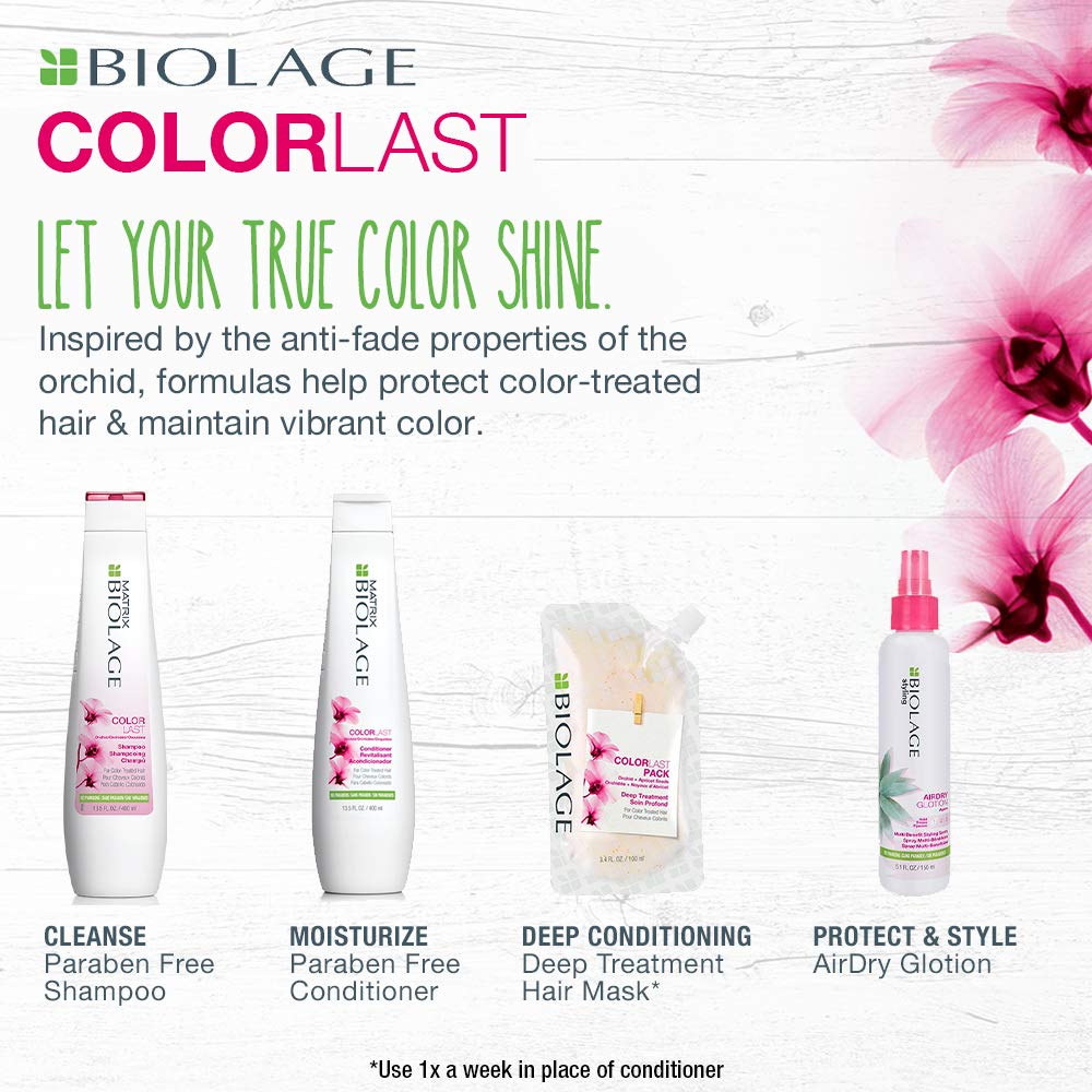 BIOLAGE Styling Airdry Glotion Multi Benefit Styling Spray for All Hair Types, 5.1 fl.oz / 150ml
