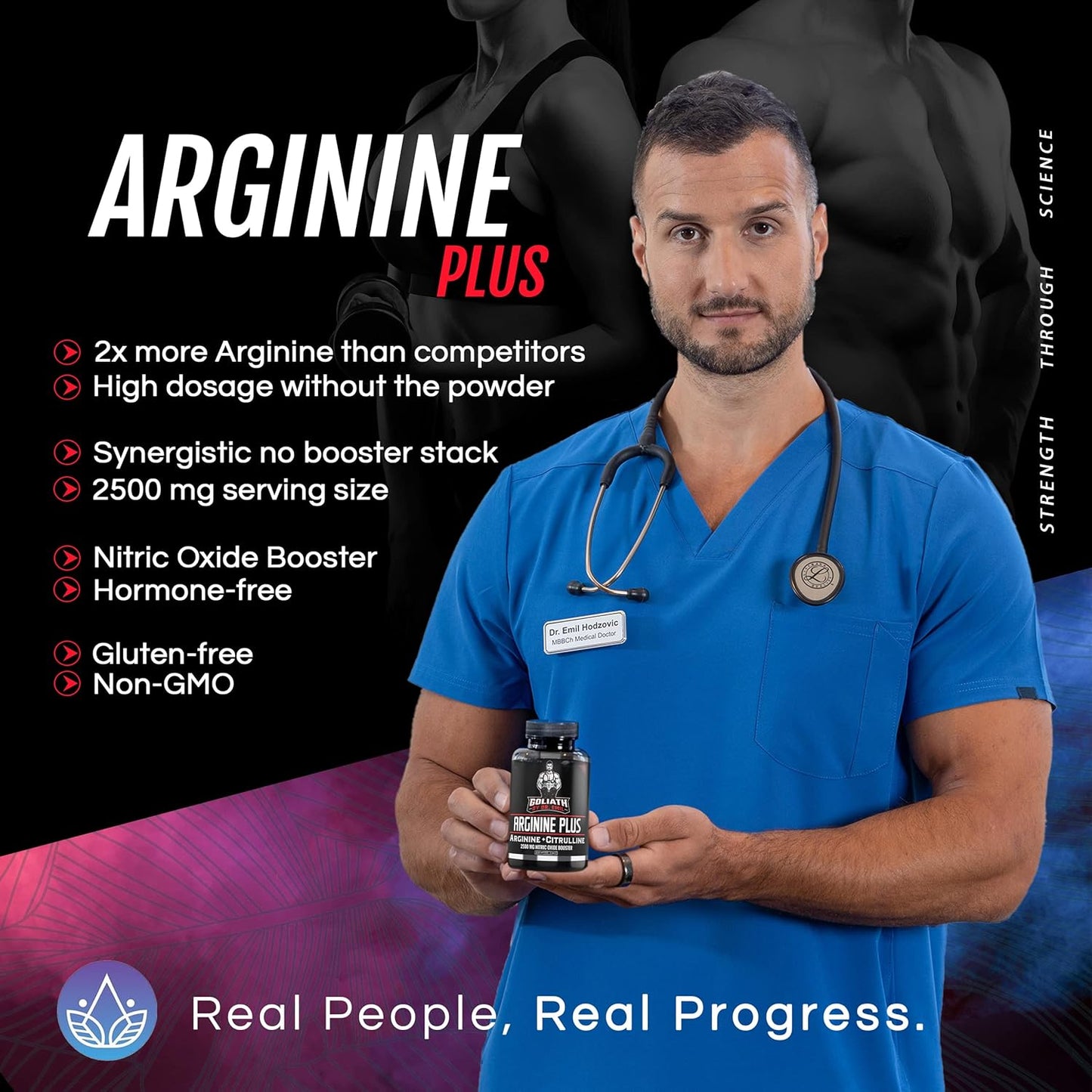 Dr. Emil Arginine Plus + Citrulline 2500mg Supplement 90 Tablets