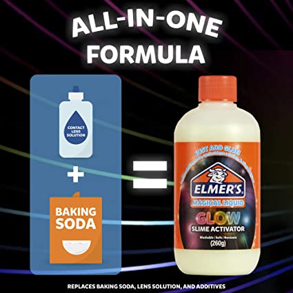 Elmer’s Magical Liquid Glue Slime Activator (8.75 FL. Oz)