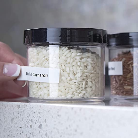 Dymo LetraTag Label Refills 1/2" x 13ft White Paper Tape 2Pack (10697)