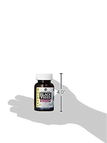 Amazing Herbs Black Seed Oil 90 Softgel Capsules 500 mg