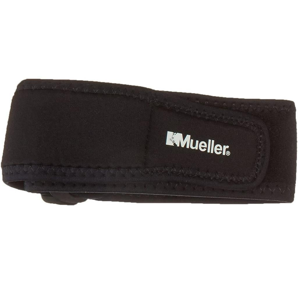 Mueller Advanced Tennis Elbow Support, Black, One Size Fits Most