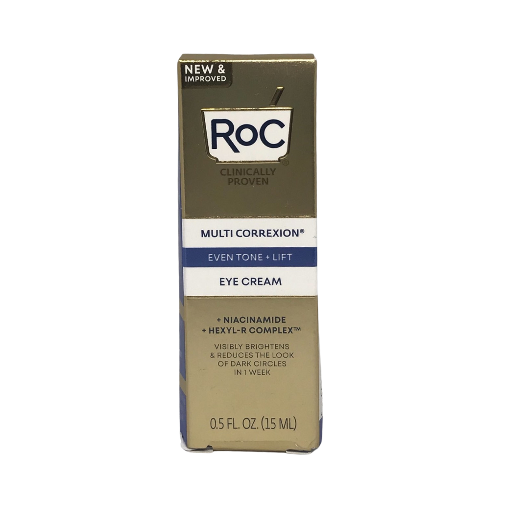 RoC Multi Correxion Even Tone + Lift Eye Cream Anti - Aging Treatment Cream 0.5 Fl Oz / 15ml