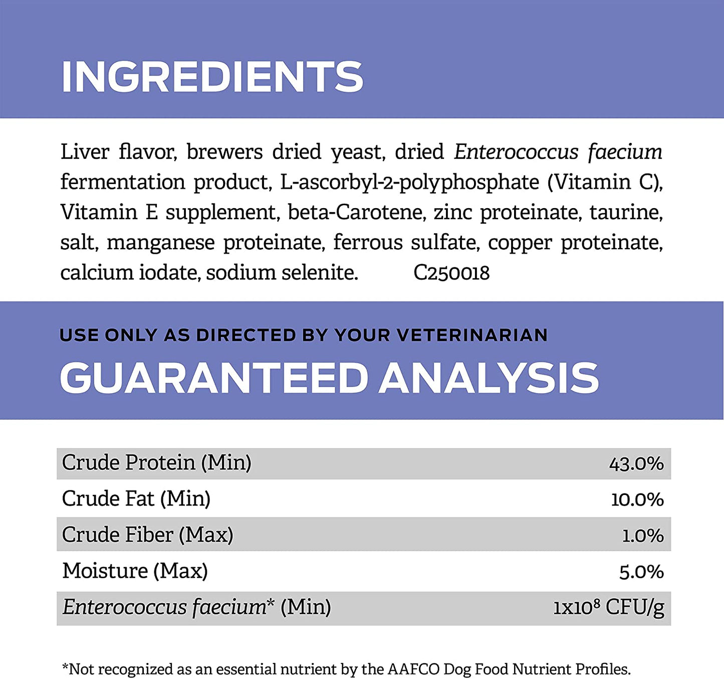 Purina Pro Plan Veterinary Supplements FortiFlora Cat Probiotic Powder, 30 Sachets 1.06 oz / 30g