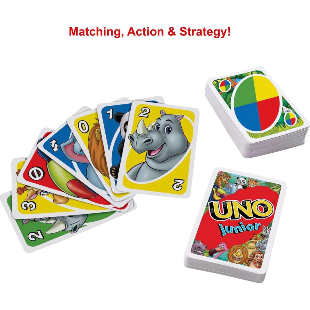 Mattel Games UNO Junior, 45 Cards