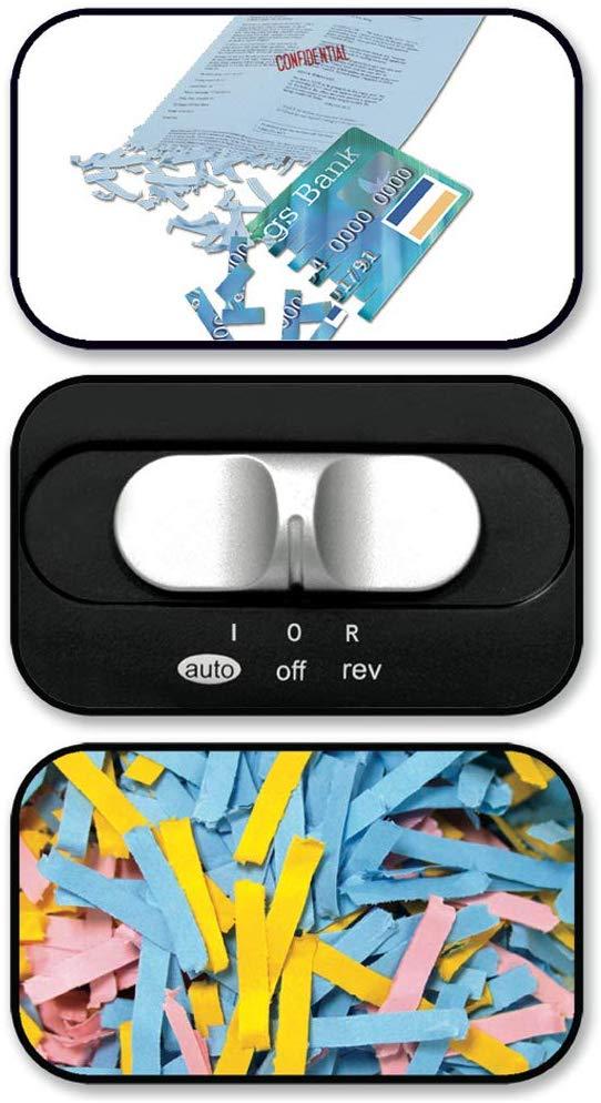 Aurora AS890C, 8-Sheet Cross-Cut Paper/Credit Card Shredder with Basket