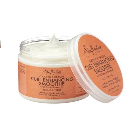 SheaMoisture Coconut & Hibiscus Curl Enhancing Smoothie, 12 oz / 340 g