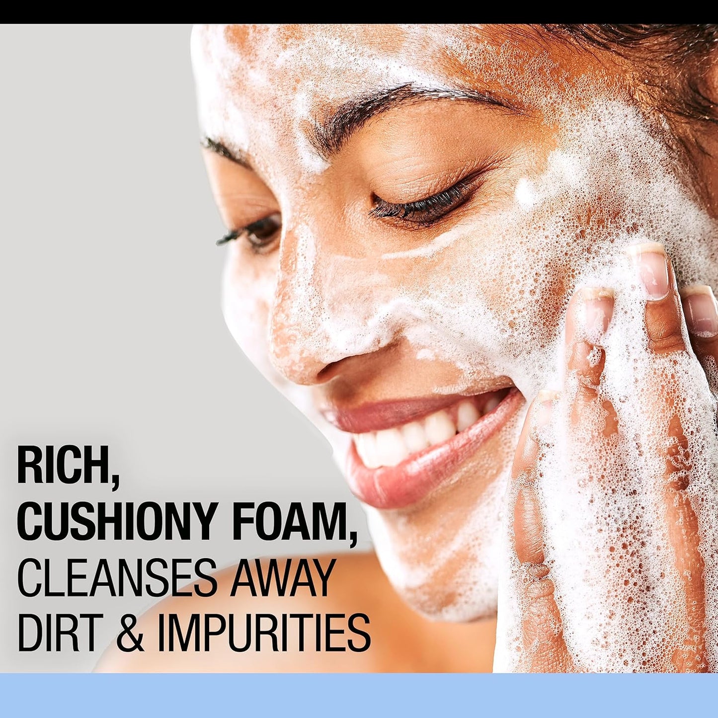 Neutrogena Gentle Foaming Facial Cleanser Bottle 7.5 FL OZ + Concetrate Refil 6.7 g