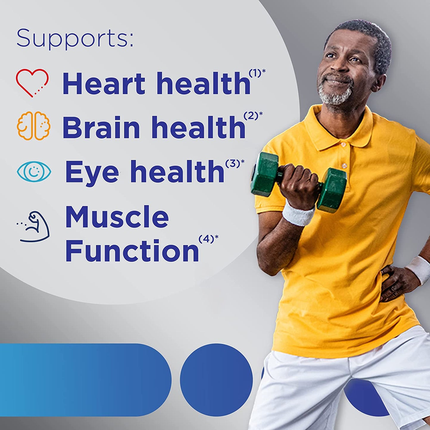 Centrum Silver Men 50+ Multivitamin Tablets, 100 Ct