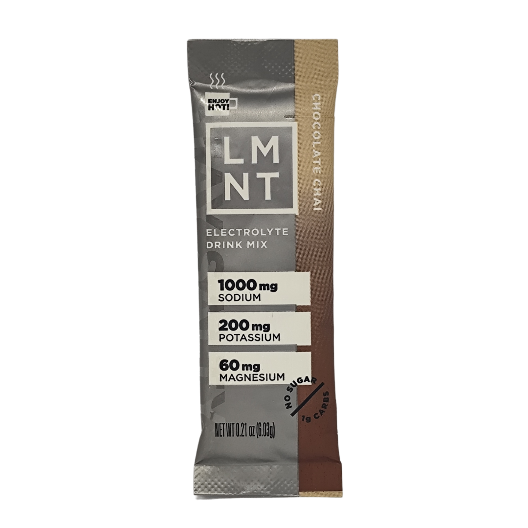 LMNT Electrolyte Drink Mix, Chocolate Chai, 5.97 g / 0.21 oz., 1 Stick