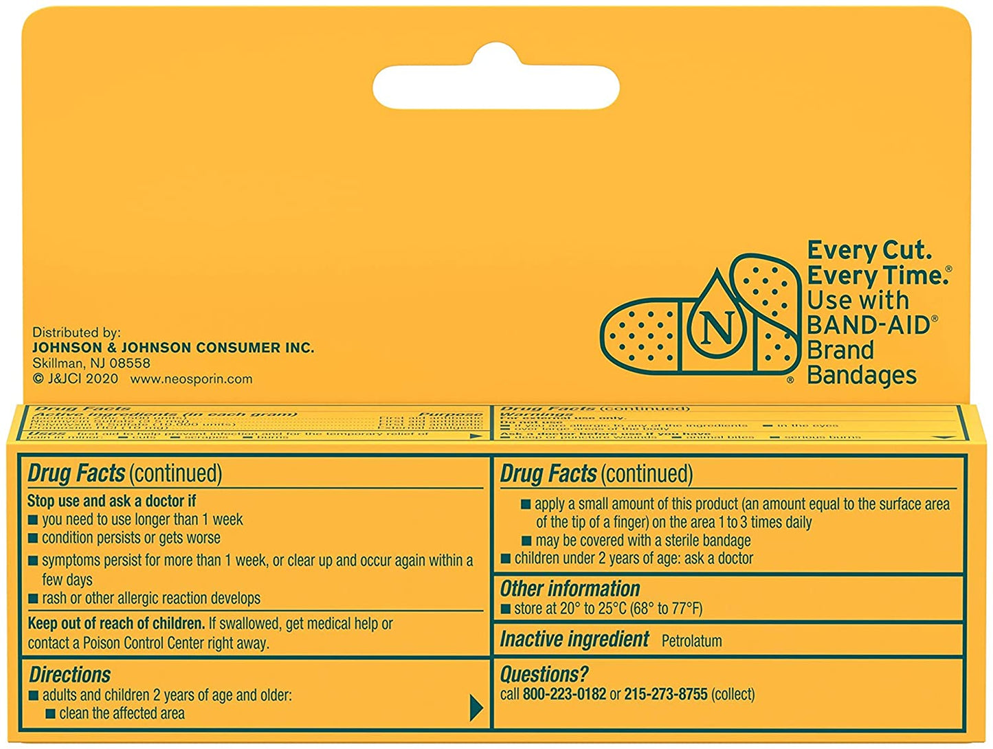 Neosporin +Pain Relief Maximum Strength 24 HR Protection Ointment, 1 oz. / 28.3g