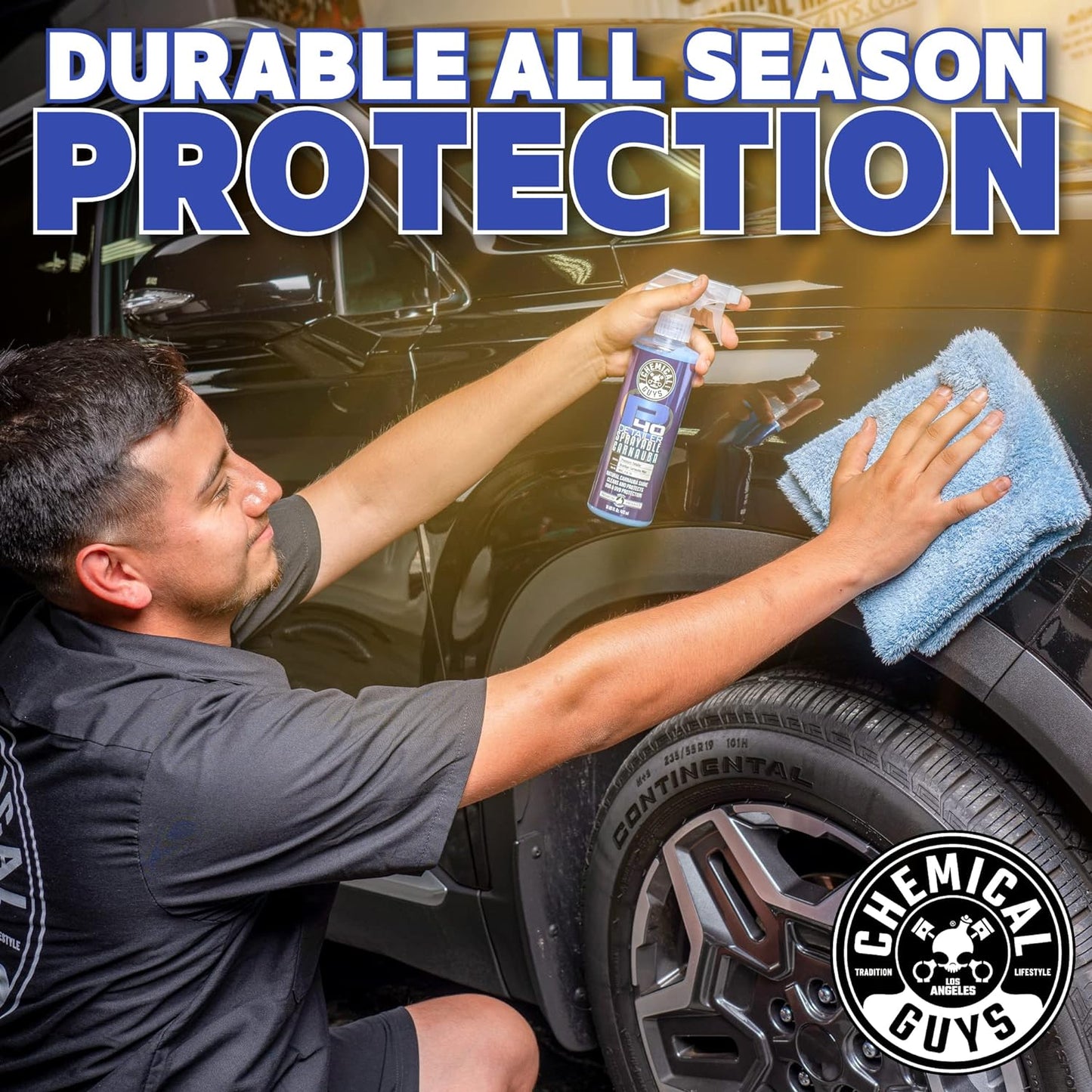Chemical Guys P40 Detailer Sprayable Carnuaba Natural Shine 128 fl oz / 3.78L