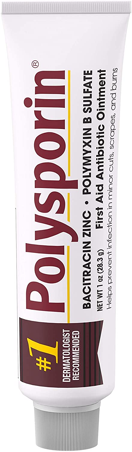 Polysporin First Aid Ointment for Infection Protection & Wound Care, 1 oz. / 28.3 g