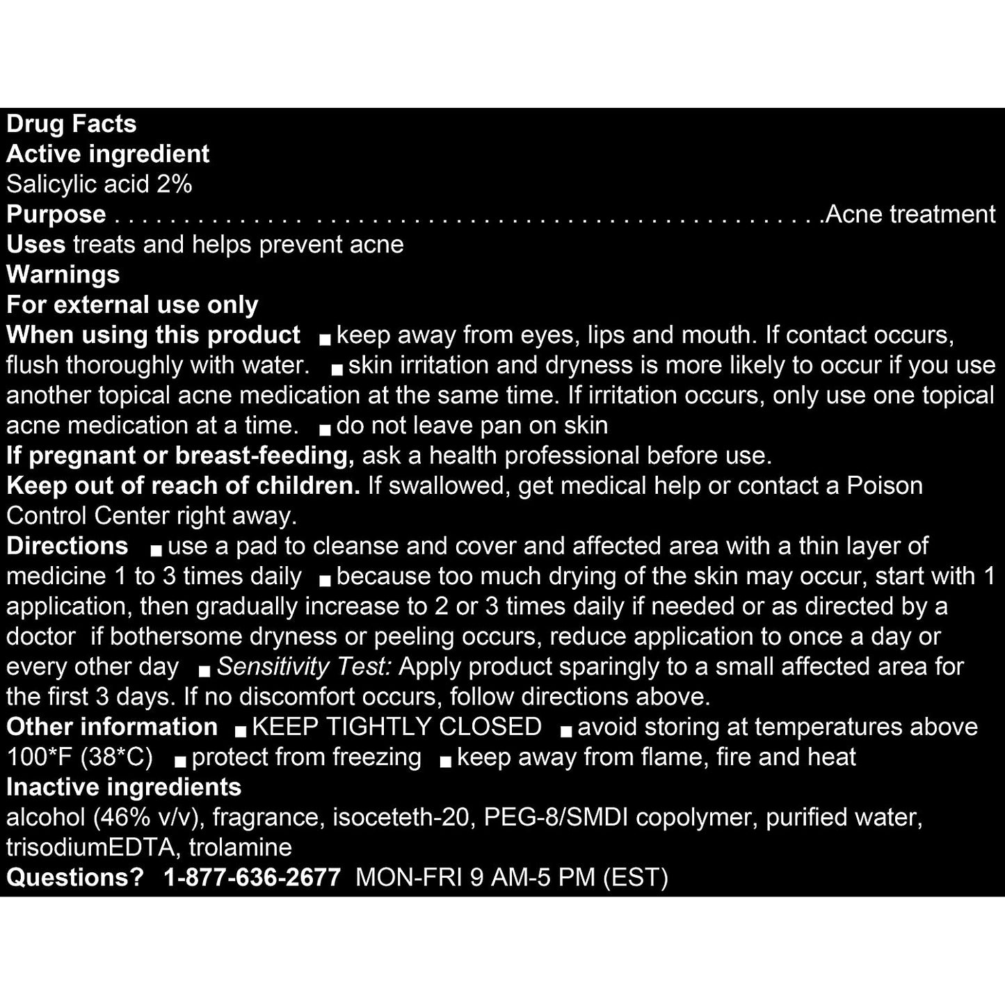 Oxy Daily Defense Cleansing Pads Maximum, 55 Pads