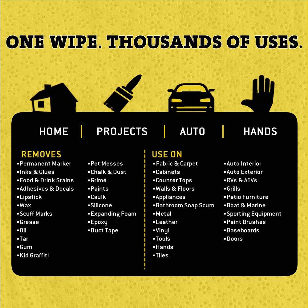 Tub O Towels Heavy Duty Cleaning Wipes 10 Inches X 12 Inches, 90 Wipes