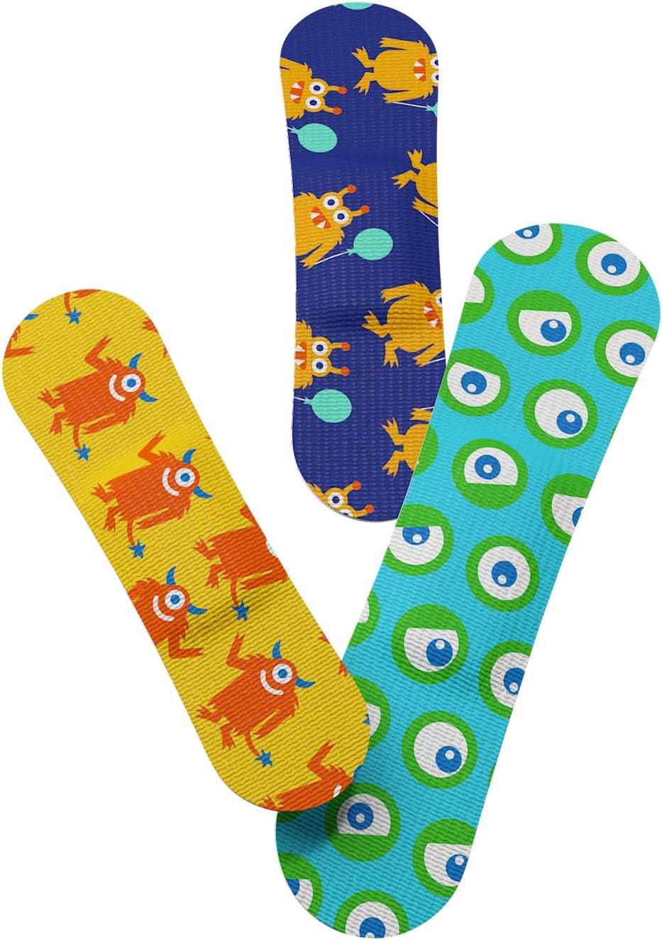 Welly Bravery Badges Assorted Flex Fabric Bandages 24 Count